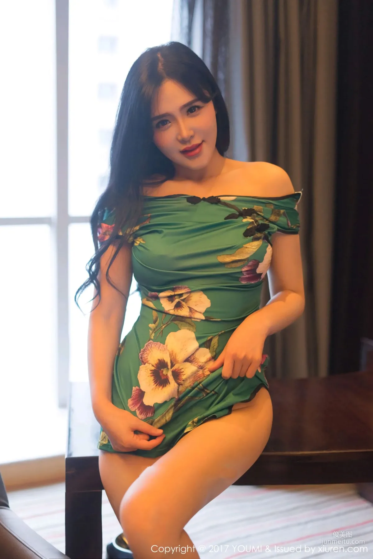 Goddess@Liu Yuer Qipao Series [YouMi] Vol.073 Photo Set photo 9