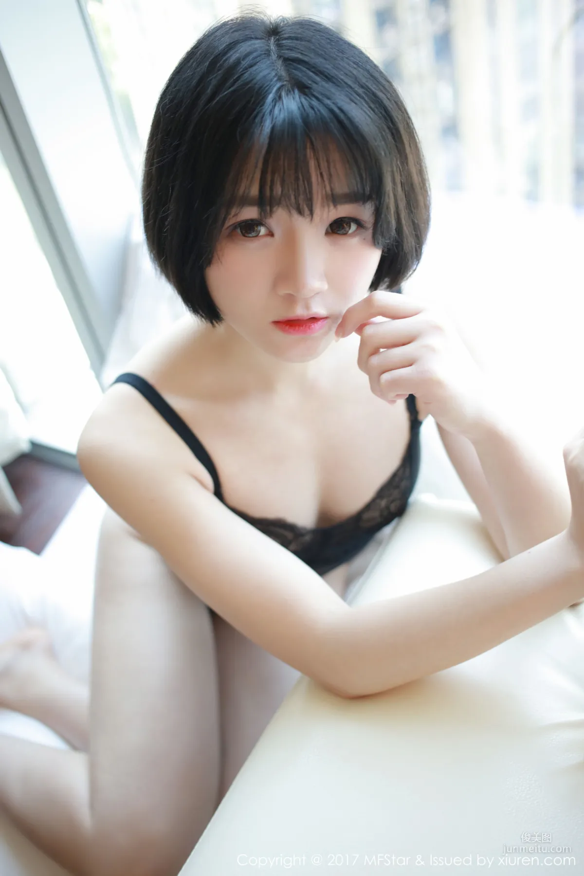 悦爷妖精《妖艳的玫瑰》 [模范学院MFStar] Vol.110 写真集2