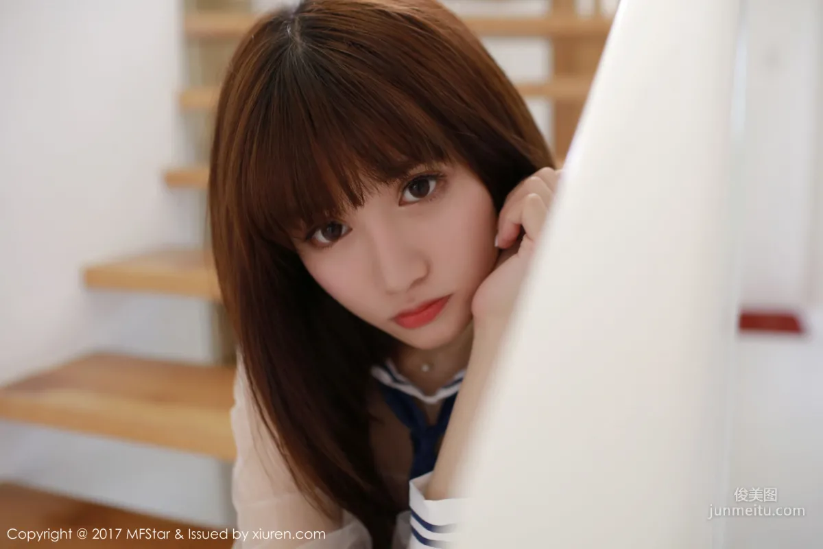 K8 Aojiao Mengmeng Vivian 《Sexy Halter Top + Semi-Transparent Bikini》 [MFStar] Vol.105 Photo Set photo 38