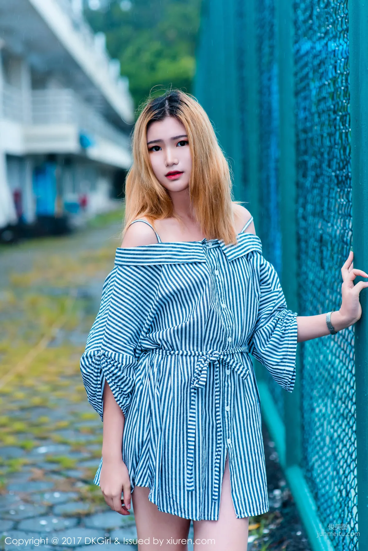 Ting Tingting, 172 Long-Legged Beauty, Bold Outdoor Exposure [DKGirl] Vol.038 Photo Set photo 3