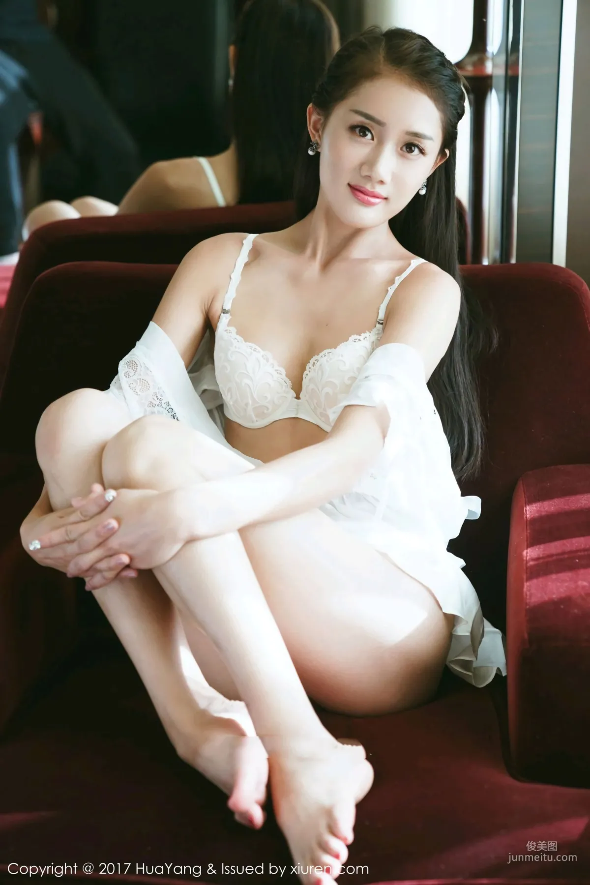 Qinger Anne, Delicate Features, Fresh and Beautiful Looks [HuaYang Show] Vol.009 Photo Set photo 10
