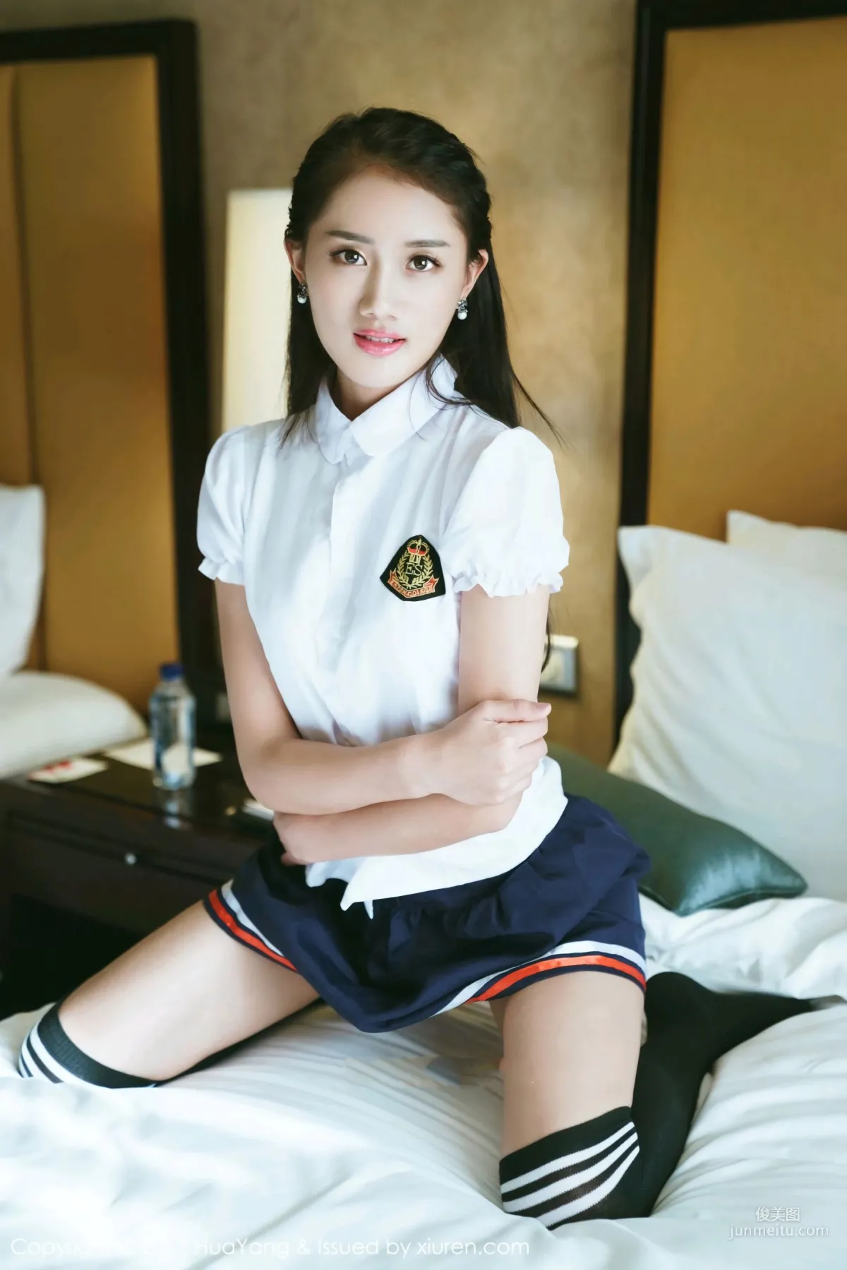 Qinger Anne, Delicate Features, Fresh and Beautiful Looks [HuaYang Show] Vol.009 Photo Set photo 21