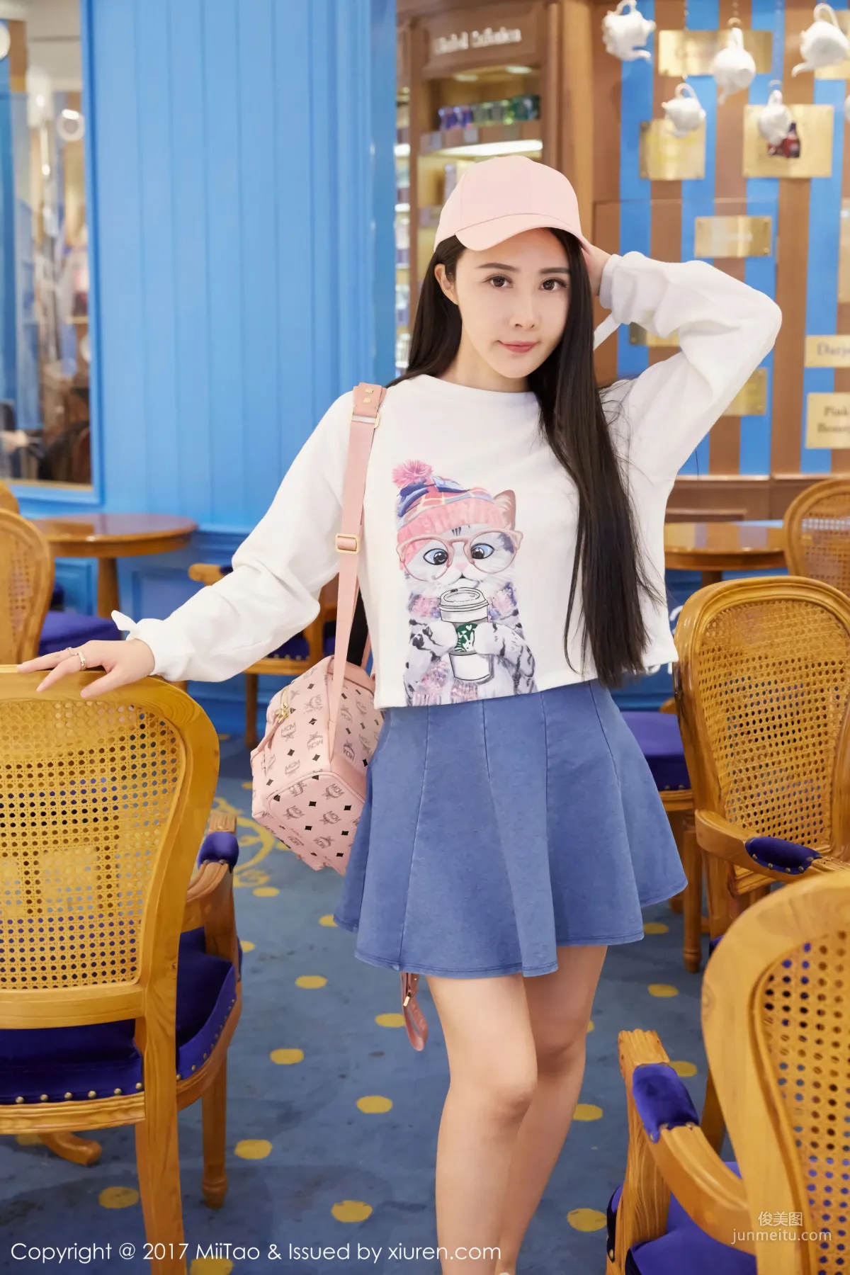 Lu Xuanxuan Cecilia, Denim Goddess + Street Snap [MiiTao] Vol.084 Photo Set photo 29