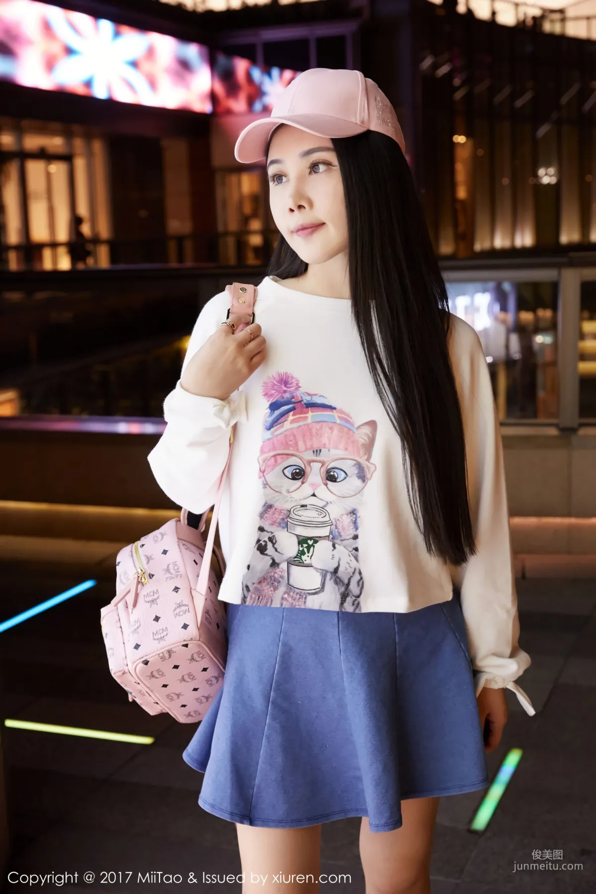 Lu Xuanxuan Cecilia, Denim Goddess + Street Snap [MiiTao] Vol.084 Photo Set photo 39