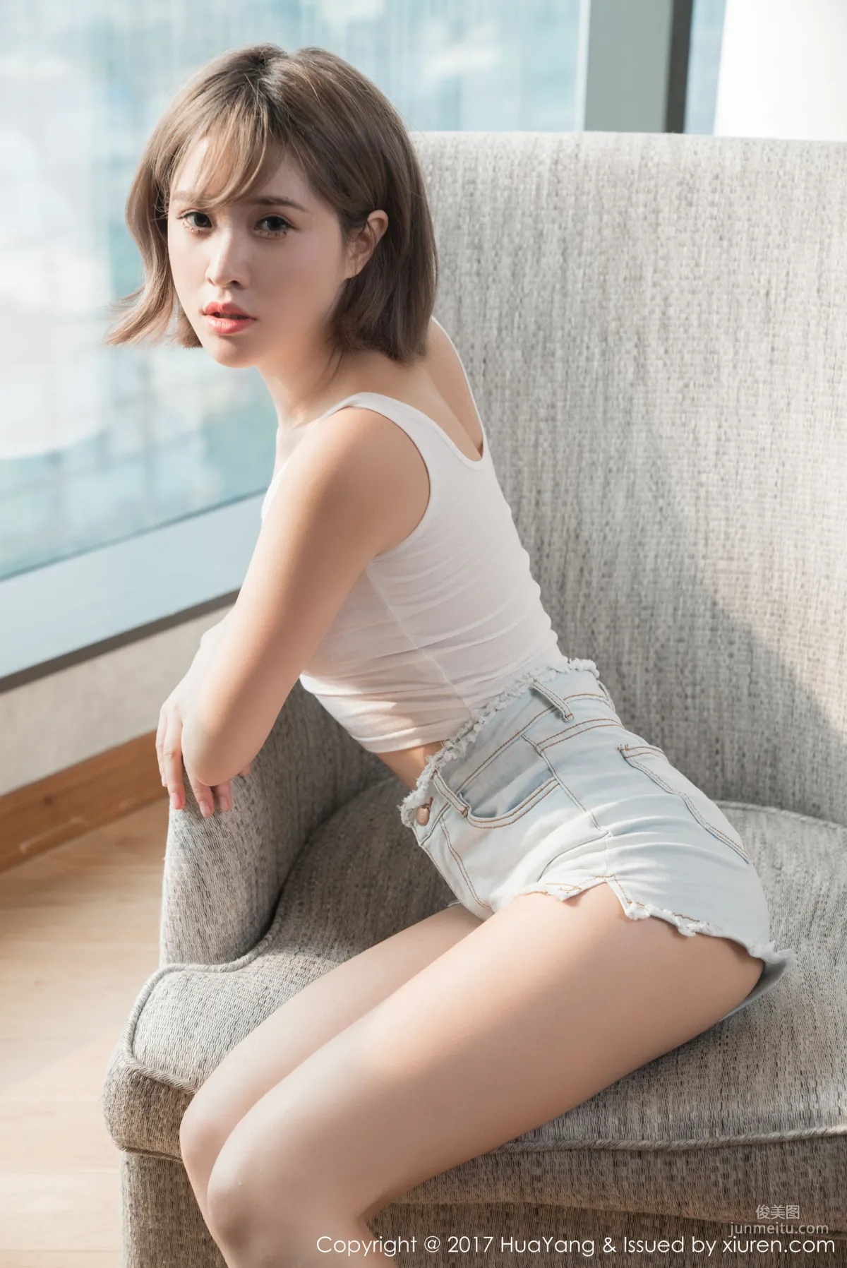 小不点《独特气质的短发美女》 [花漾Show] Vol.004 写真集30