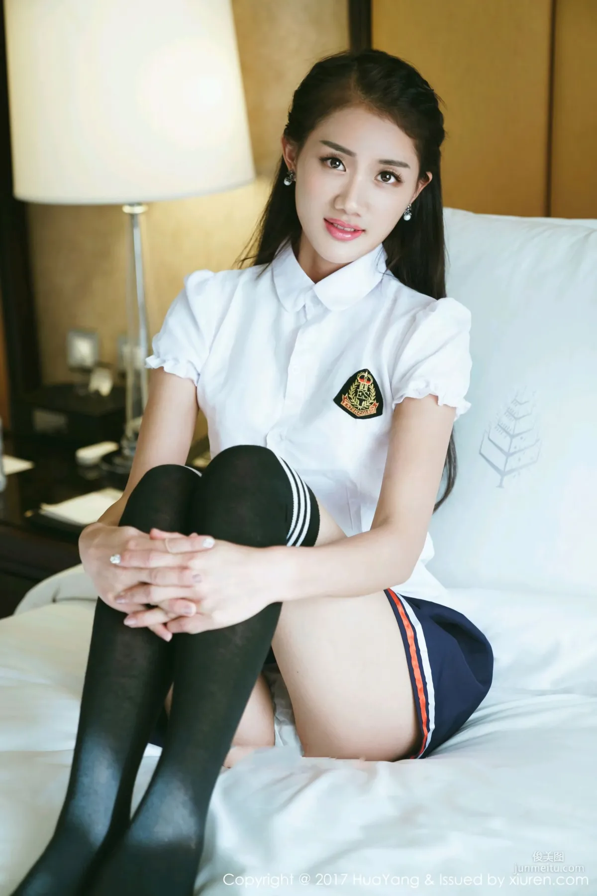 Qinger Anne, Delicate Features, Fresh and Beautiful Looks [HuaYang Show] Vol.009 Photo Set photo 20