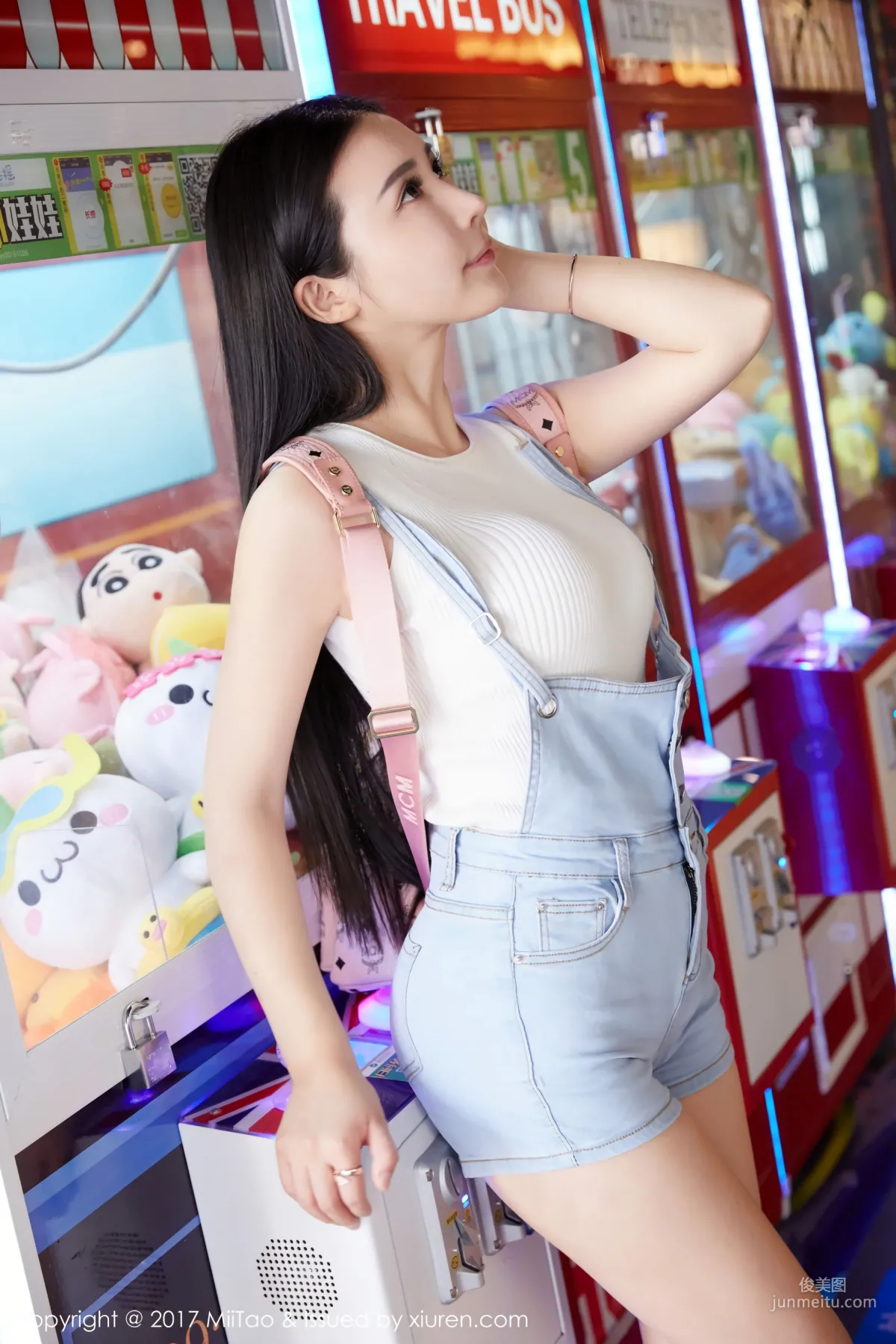 Lu Xuanxuan Cecilia, Denim Goddess + Street Snap [MiiTao] Vol.084 Photo Set photo 2