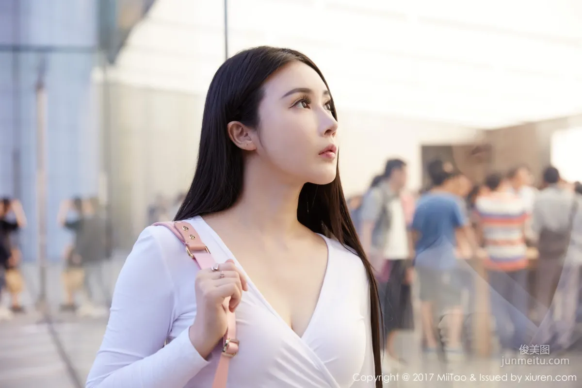 Lu Xuanxuan Cecilia, Denim Goddess + Street Snap [MiiTao] Vol.084 Photo Set photo 23
