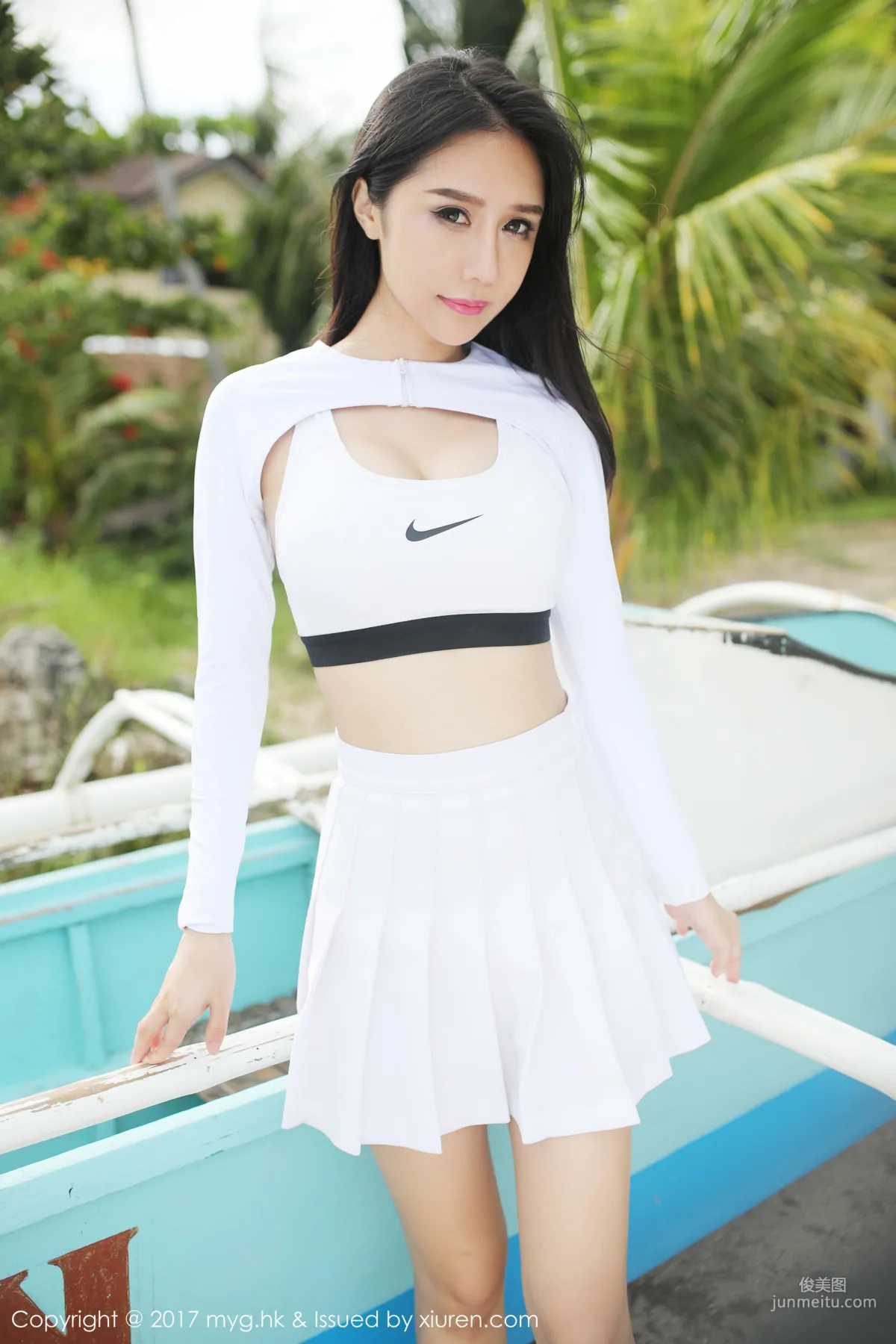 Yu Daqiao, Like the Luoshen Emerging from Water [MyGirl] Vol.268 Photo Set photo 3