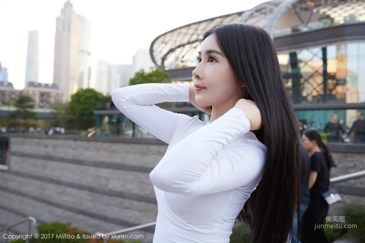 Lu Xuanxuan Cecilia, Denim Goddess + Street Snap [MiiTao] Vol.084 Photo Set photo 10