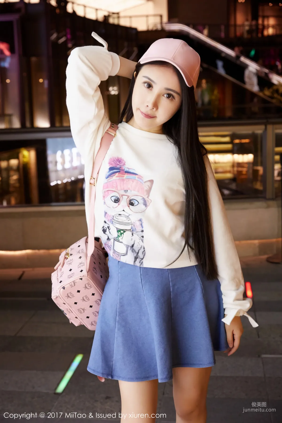 Lu Xuanxuan Cecilia, Denim Goddess + Street Snap [MiiTao] Vol.084 Photo Set photo 40