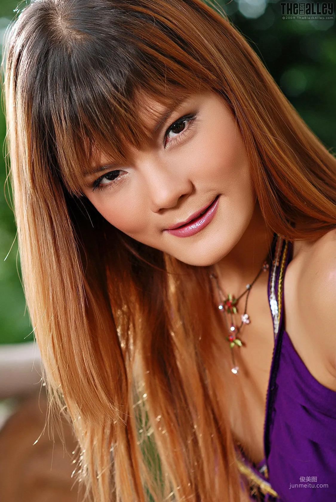 Jennifer Lim, Outdoor Shoot Fresh Dress [The Black Alley] Photo Set photo 19