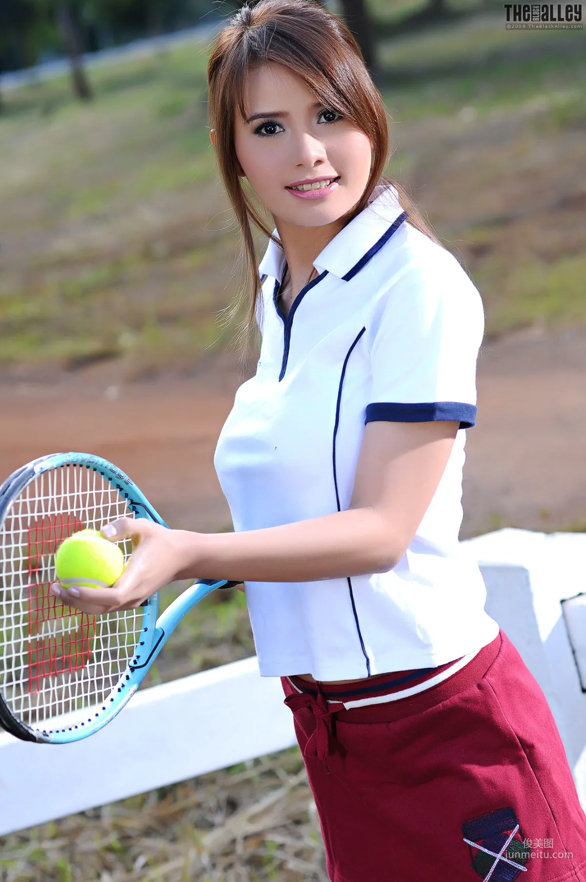 Kathy Cheow, Badminton Girl [The Black Alley] Photo Set photo 4
