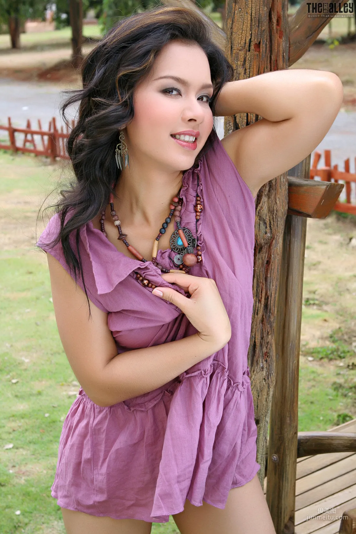 Jasmine Wang《Fresh Cute Girl》 [The Black Alley] Photo Set photo 16