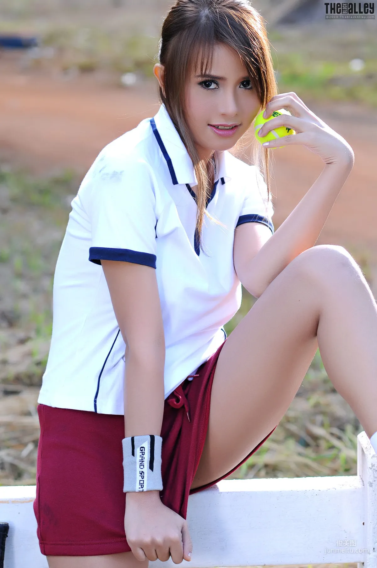 Kathy Cheow, Badminton Girl [The Black Alley] Photo Set photo 17