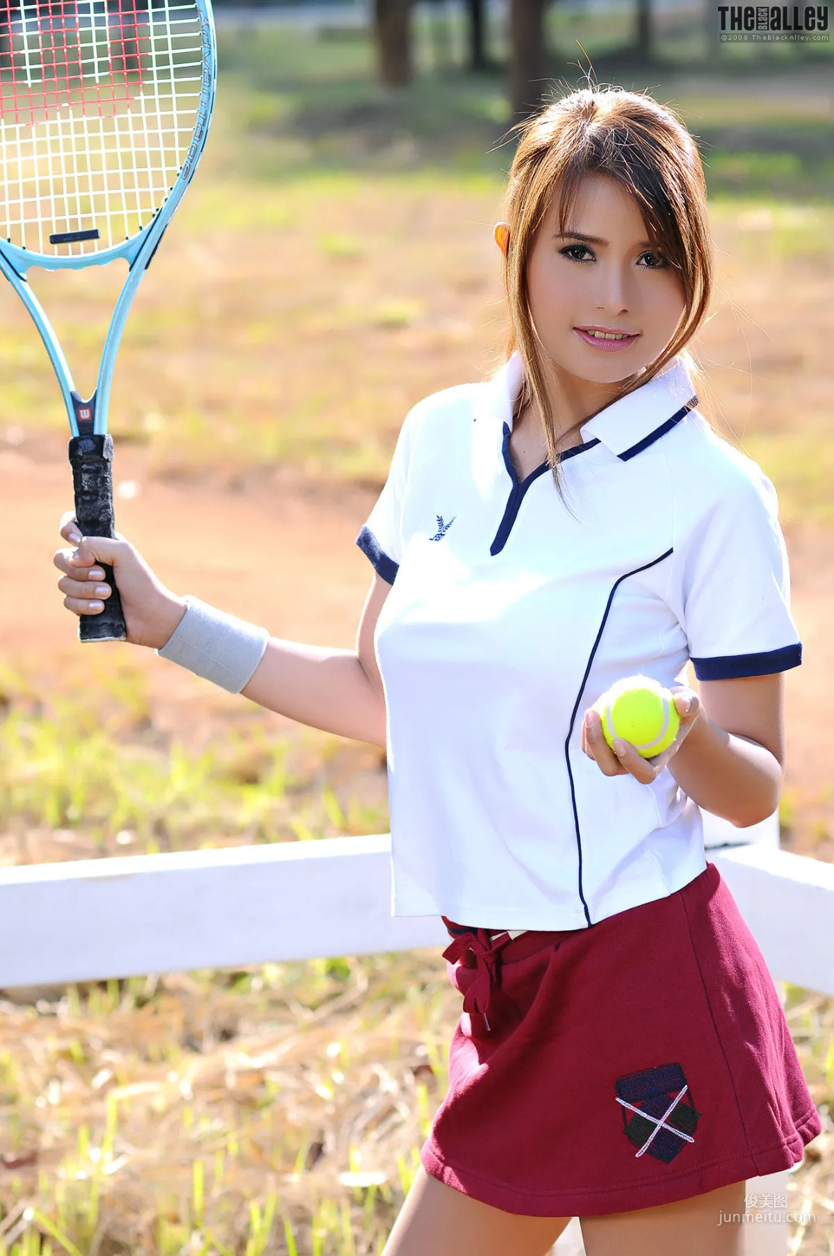 Kathy Cheow, Badminton Girl [The Black Alley] Photo Set photo 6