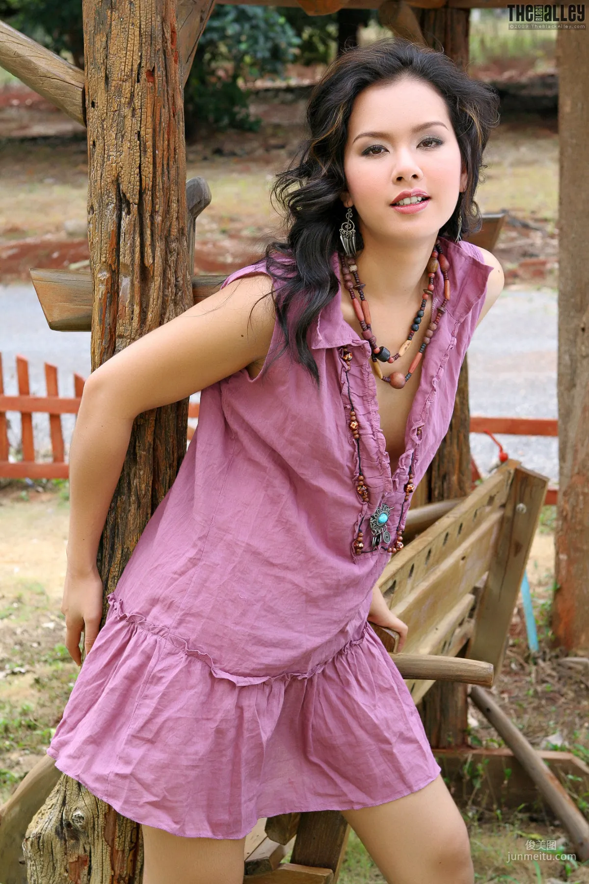 Jasmine Wang《Fresh Cute Girl》 [The Black Alley] Photo Set photo 10
