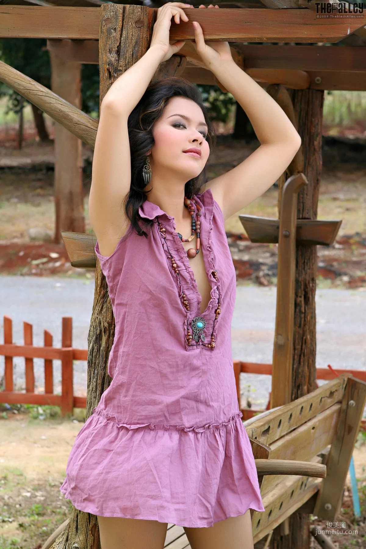 Jasmine Wang《Fresh Cute Girl》 [The Black Alley] Photo Set photo 11