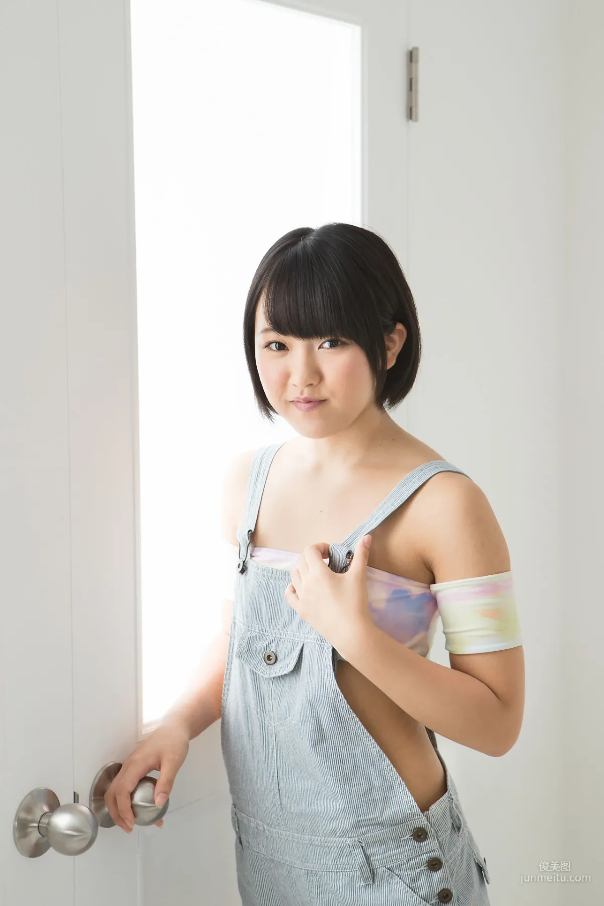 Anju Kouzuki 香月りお《吊帶牛仔熱褲》 [Minisuka.tv] 寫真集 3