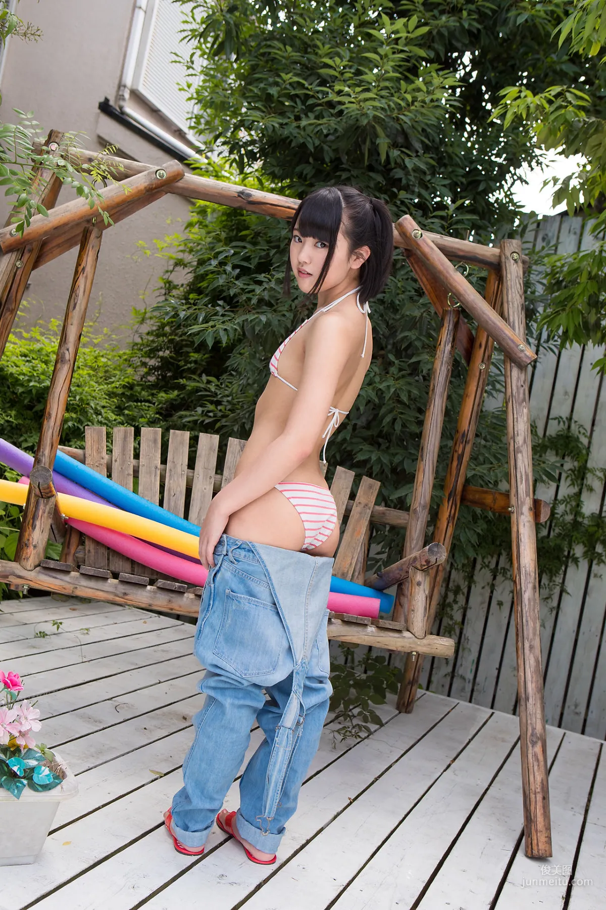 Anju Kouzuki 香月杏珠《吊帶牛仔褲》 [Minisuka.tv] 寫真集 29