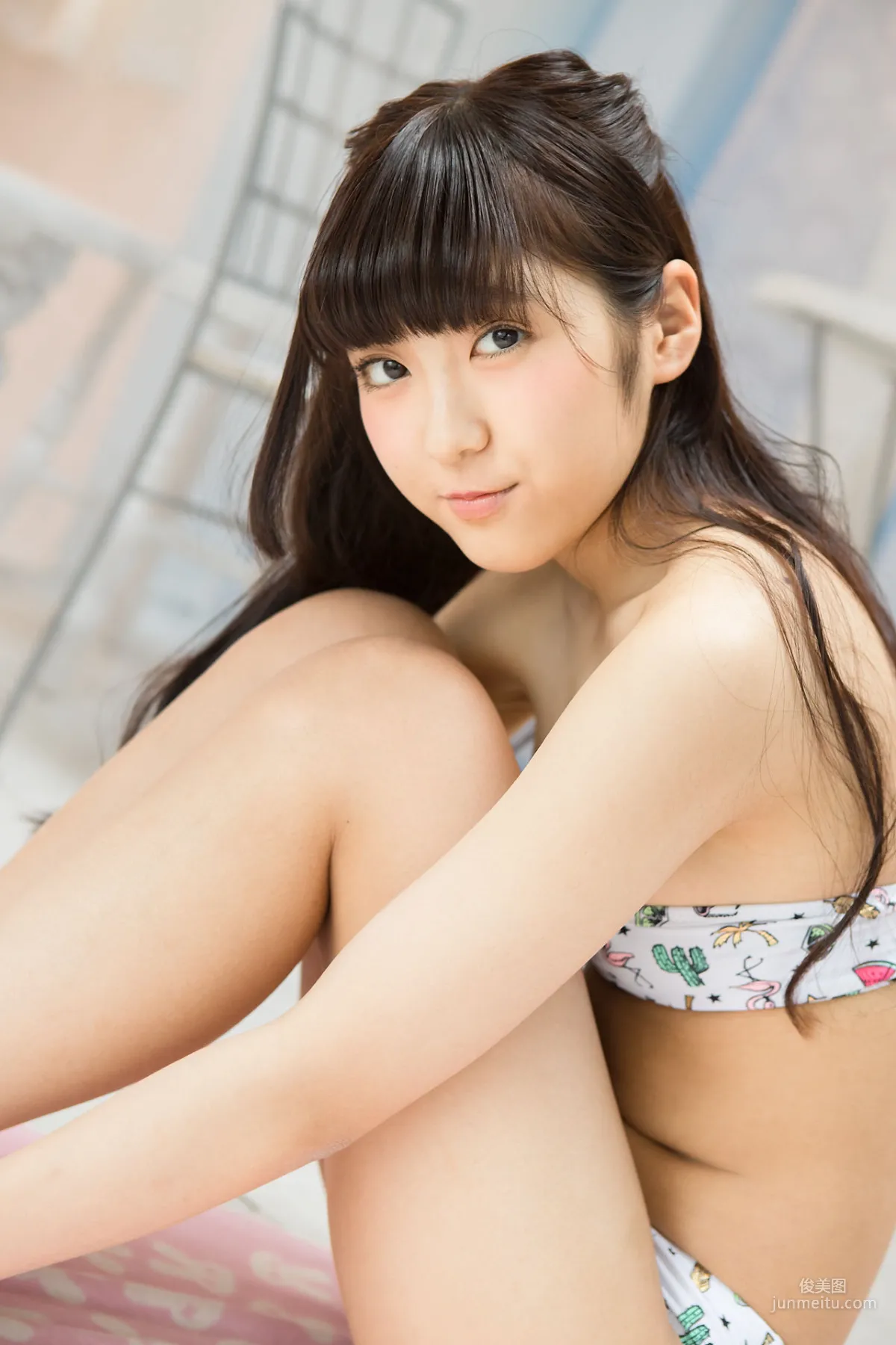 高梨あい《雙馬尾健身+背心系列》 [Minisuka.tv] 寫真集 89