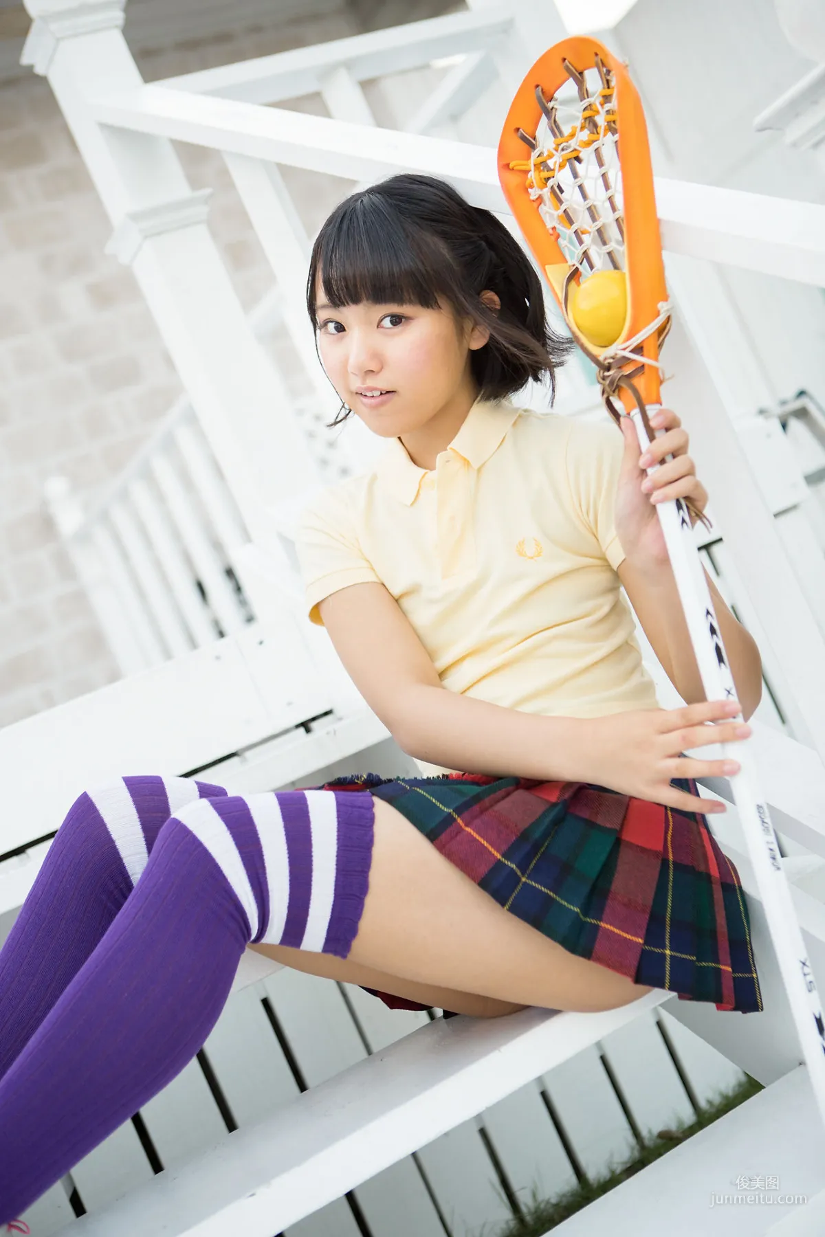香月りお《長筒襪運動裝》 [Minisuka.tv] 寫真集 34