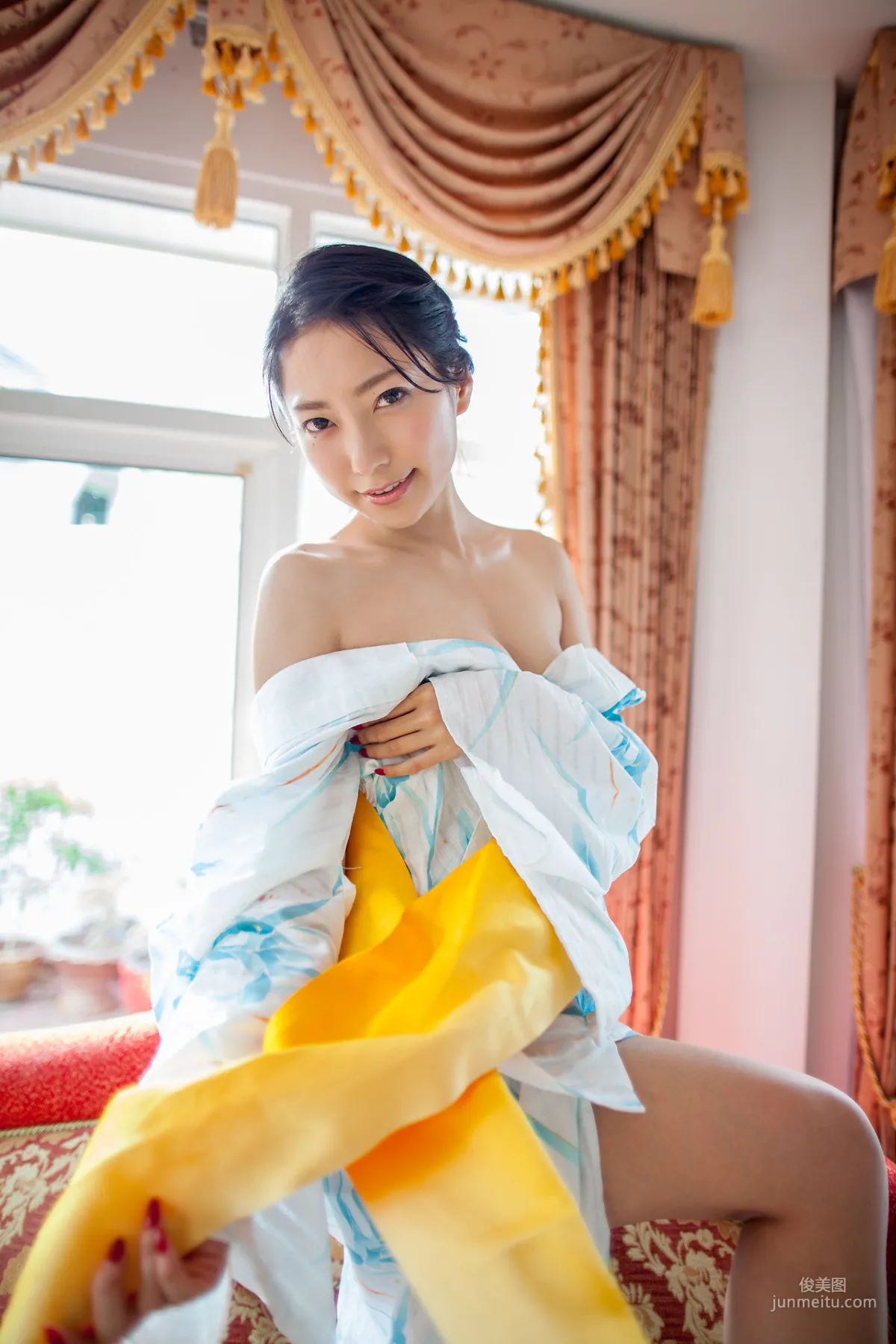 Ui Mita 三田羽衣《和服魅惑》 [Minisuka.tv] 写真集19
