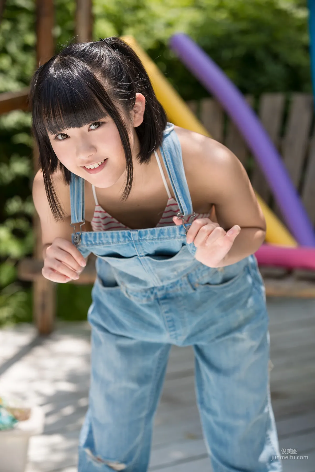 Anju Kouzuki 香月杏珠《吊帶牛仔褲》 [Minisuka.tv] 寫真集 6