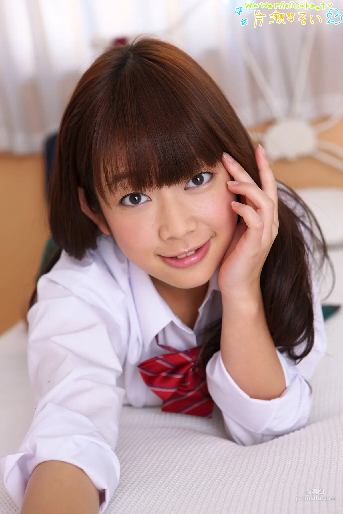Rui Katase 折田唯菜《校服少女诱惑》 [Minisuka.tv] 写真集18