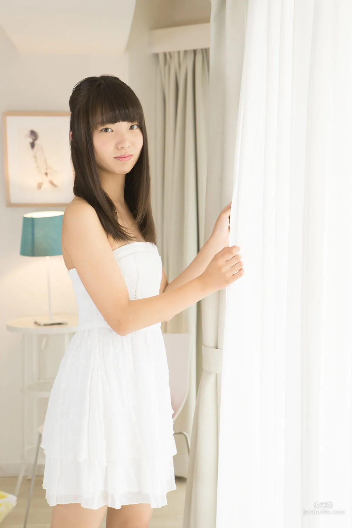 Kazane Nagatomo 永友風音《白色連衣裙》 [Minisuka.tv] 寫真集 2