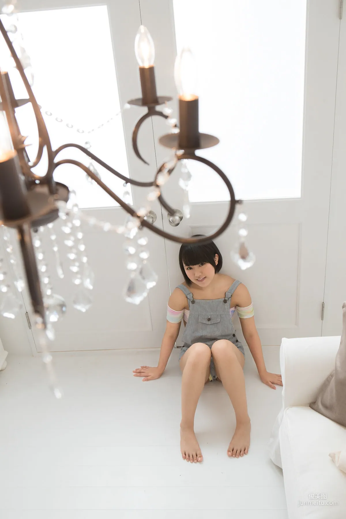 Anju Kouzuki 香月りお《吊帶牛仔熱褲》 [Minisuka.tv] 寫真集 11