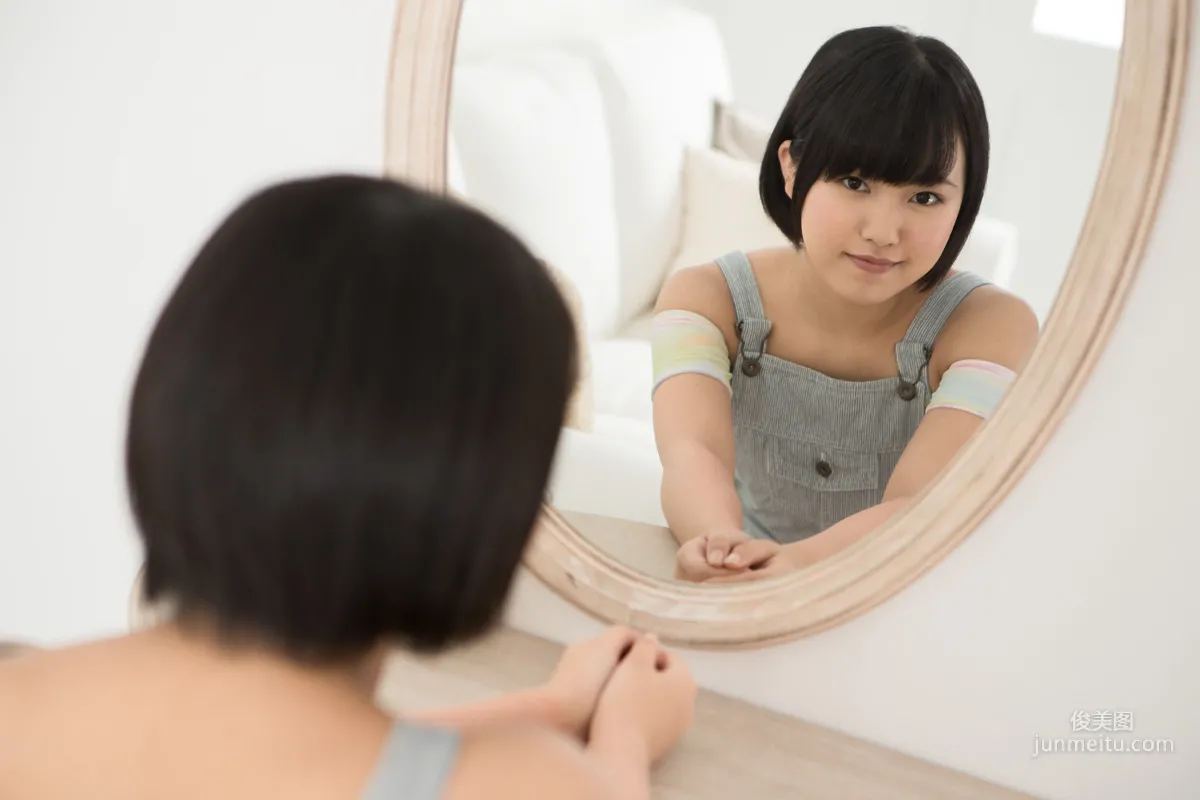Anju Kouzuki 香月りお《吊帶牛仔熱褲》 [Minisuka.tv] 寫真集 44