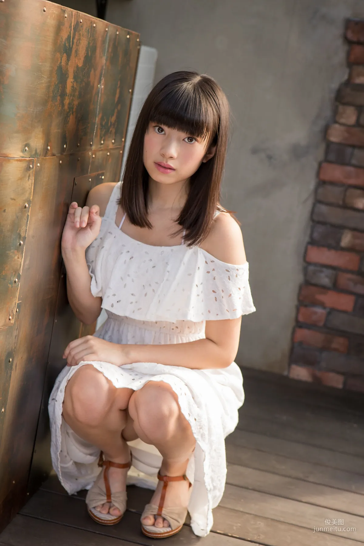 Sena Shinonome 東雲せな《白裙少女》 [Minisuka.tv] 寫真集 28
