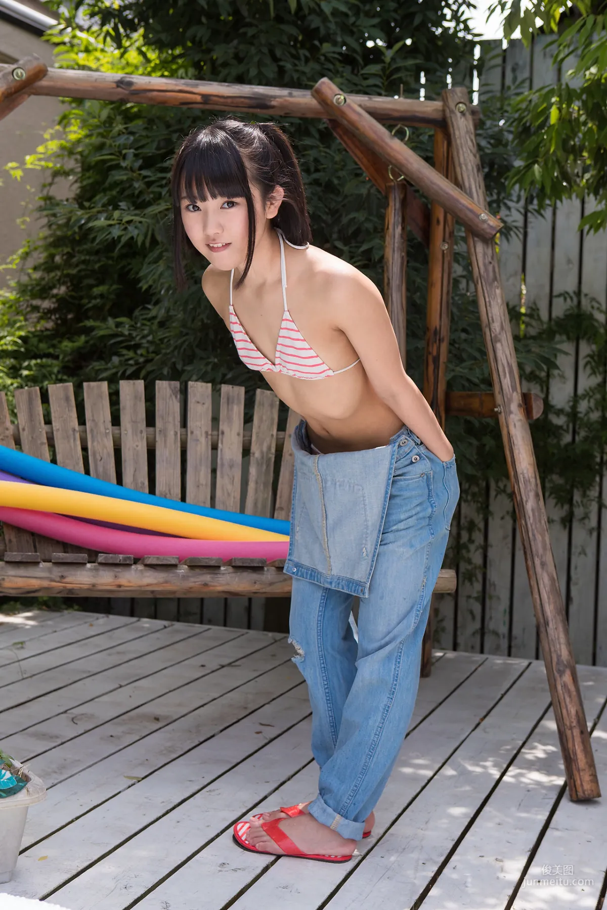 Anju Kouzuki 香月杏珠《吊帶牛仔褲》 [Minisuka.tv] 寫真集 26