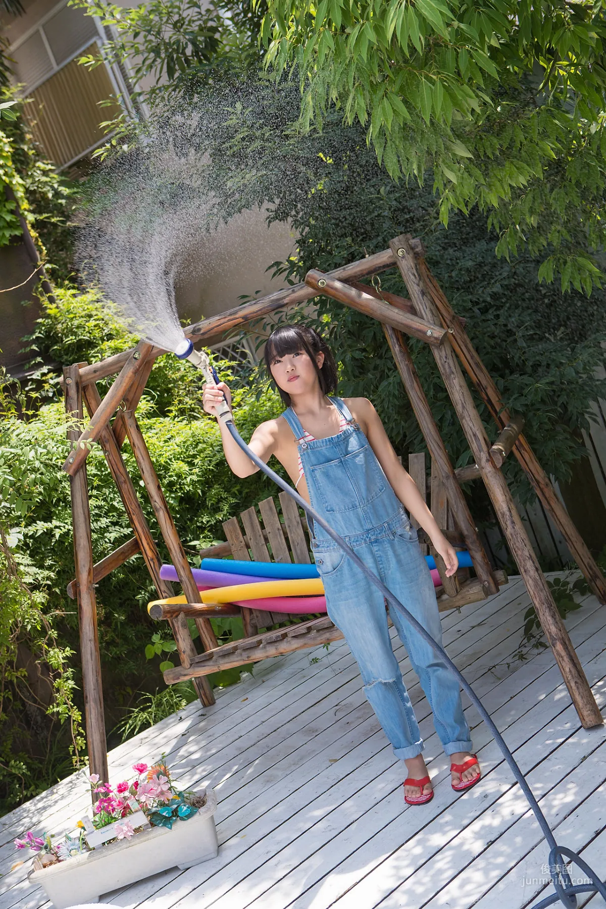 Anju Kouzuki 香月杏珠《吊帶牛仔褲》 [Minisuka.tv] 寫真集 18