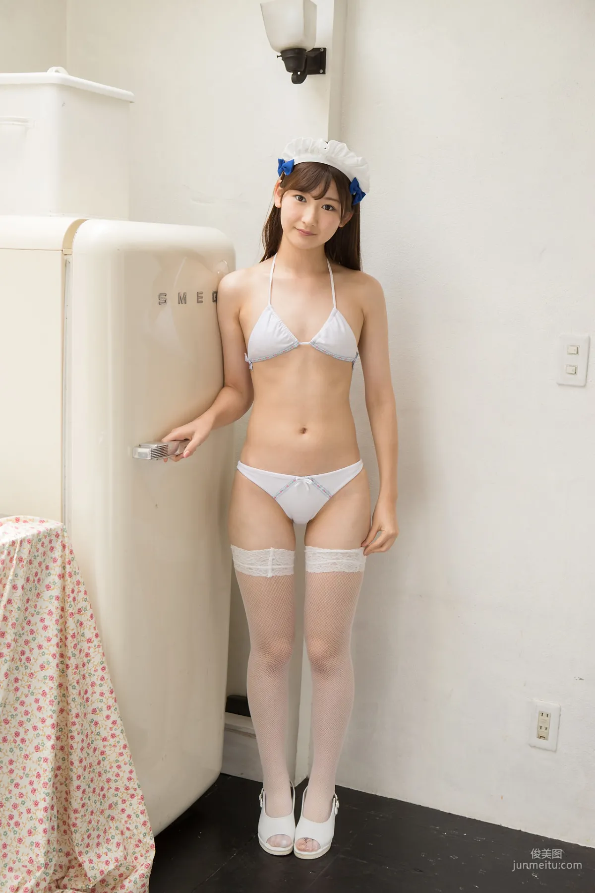 近藤あさみ《白丝网袜小厨娘》 [Minisuka.tv] 写真集55