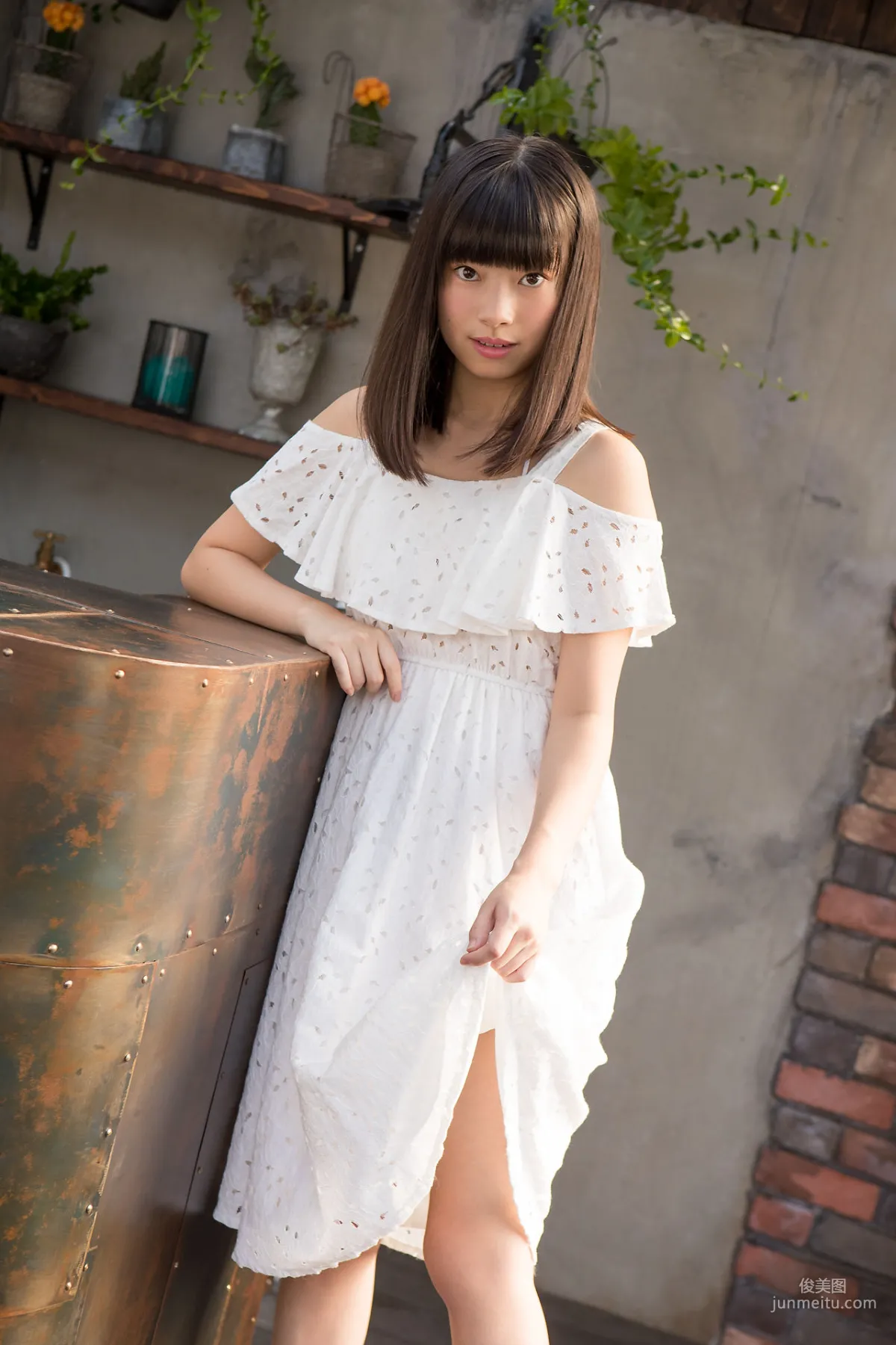 Sena Shinonome 東雲せな《白裙少女》 [Minisuka.tv] 寫真集 26