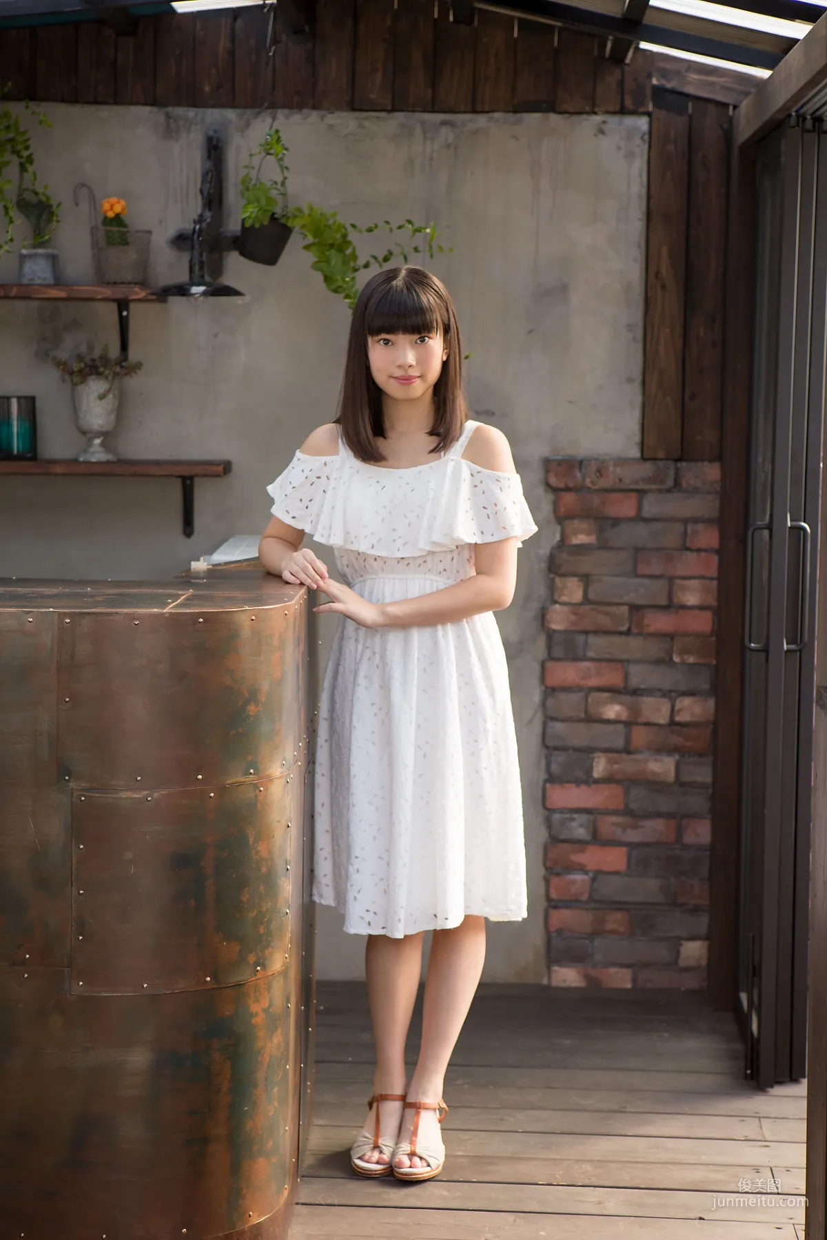 Sena Shinonome 東雲せな《白裙少女》 [Minisuka.tv] 寫真集 24