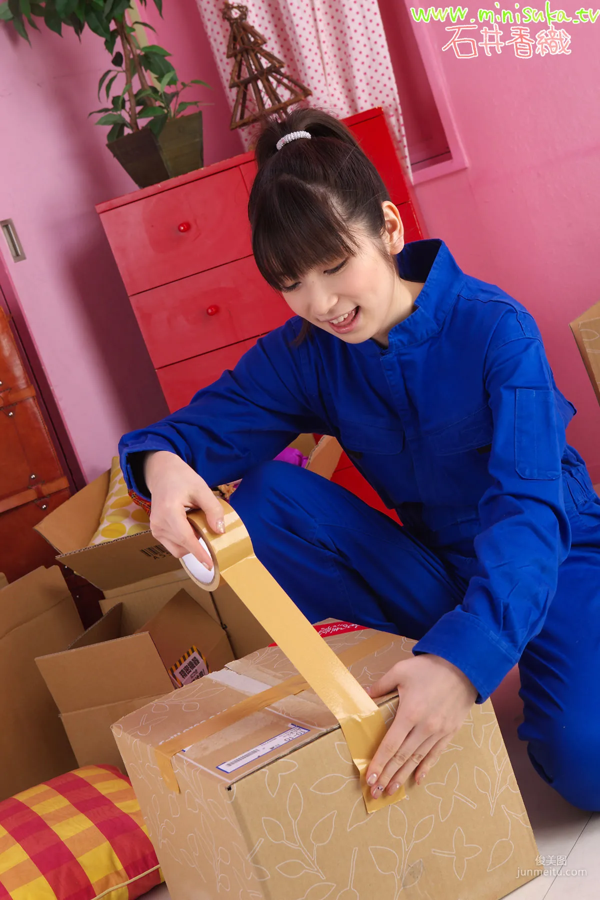 Kaori Ishii 石井香織《運動服少女》 [Minisuka.tv] 寫真集 5