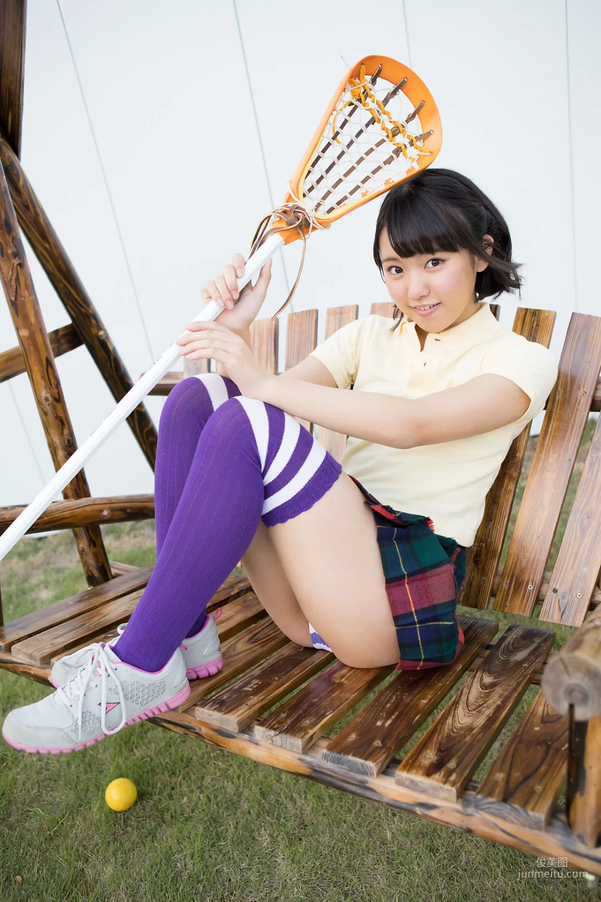 香月りお《長筒襪運動裝》 [Minisuka.tv] 寫真集 14