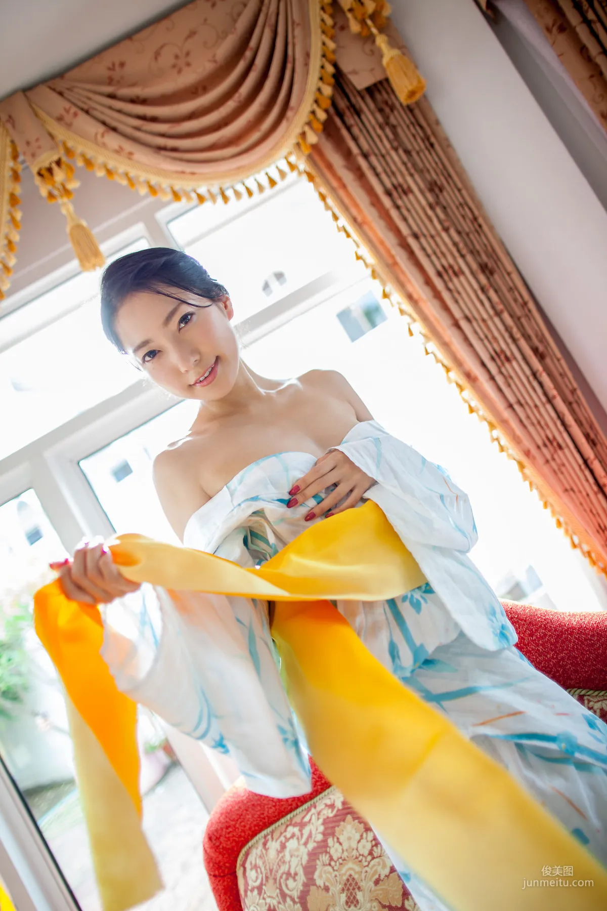 Ui Mita 三田羽衣《和服魅惑》 [Minisuka.tv] 写真集18