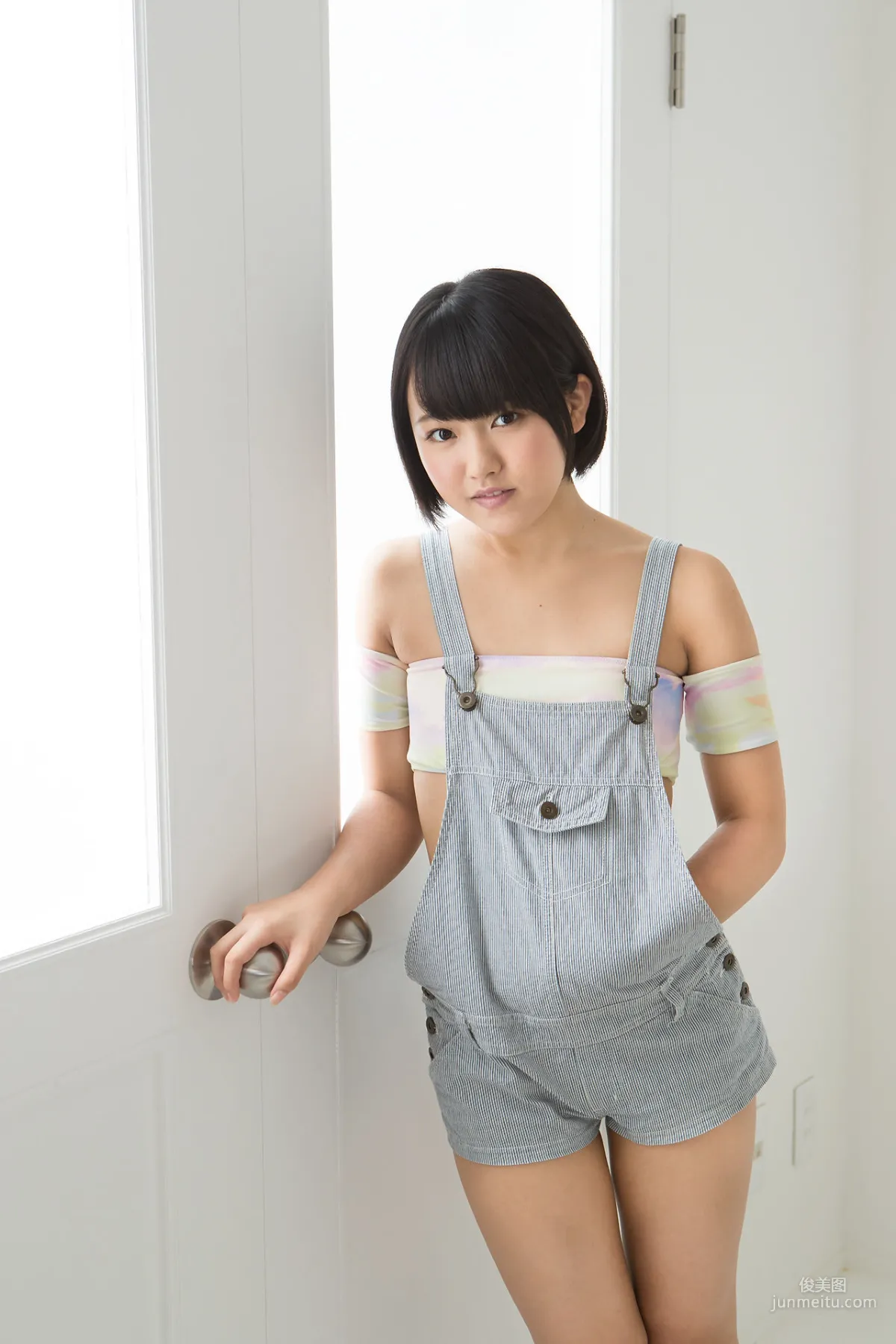 Anju Kouzuki 香月りお《吊帶牛仔熱褲》 [Minisuka.tv] 寫真集 4