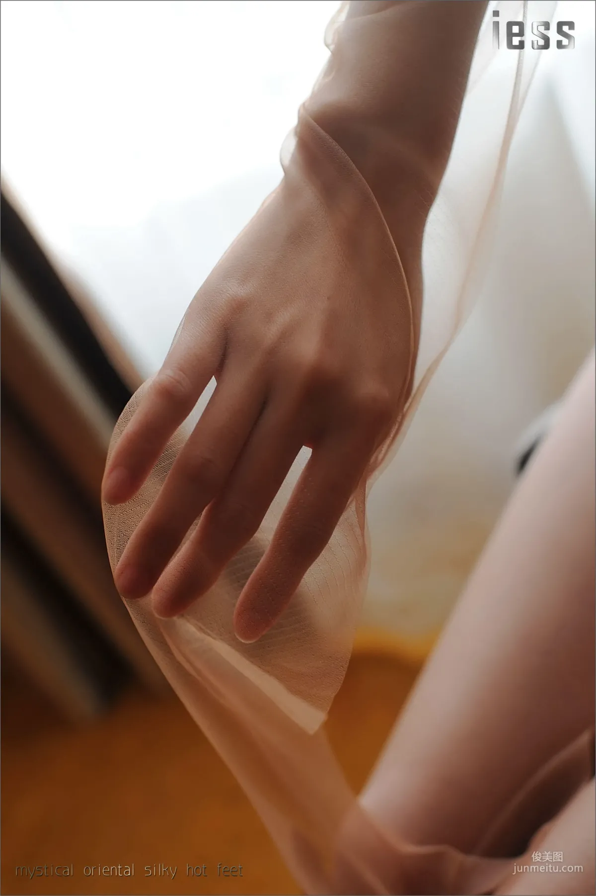 Silk Stockings Bento 027 Han Fei, ES8 Retro Non-Elastic Stockings Detail Show I [IESS] Photo Set photo 93