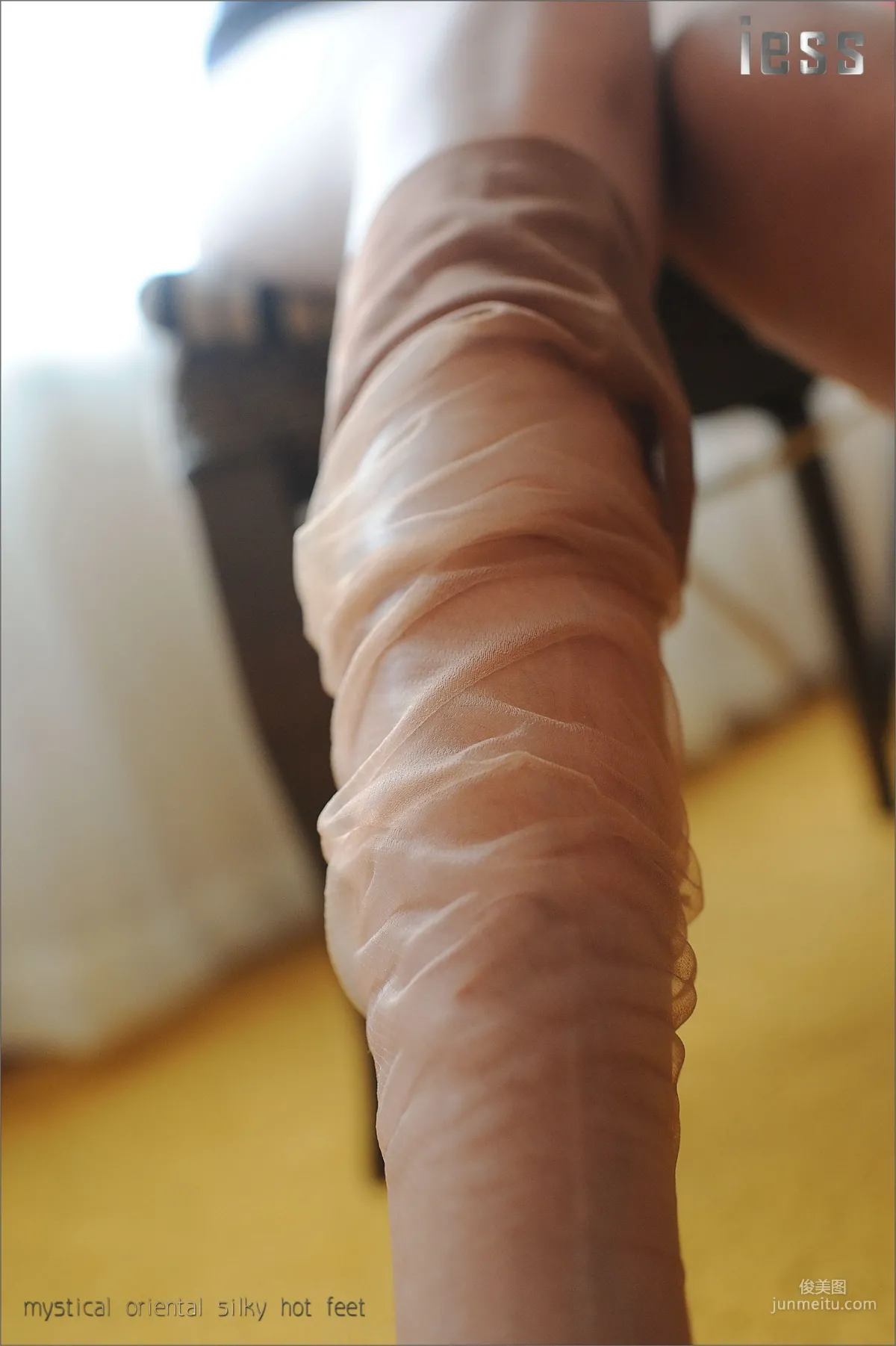 Silk Stockings Bento 027 Han Fei, ES8 Retro Non-Elastic Stockings Detail Show I [IESS] Photo Set photo 84
