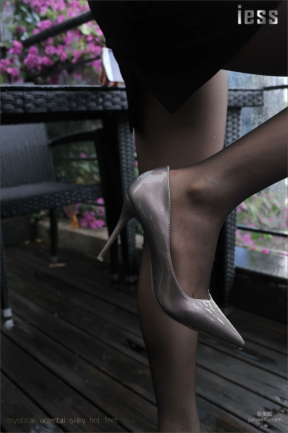 Silk Legs Bento 029 Xiao Xue "OL Uniform Black Stockings" [IESS] Photo Set photo 33