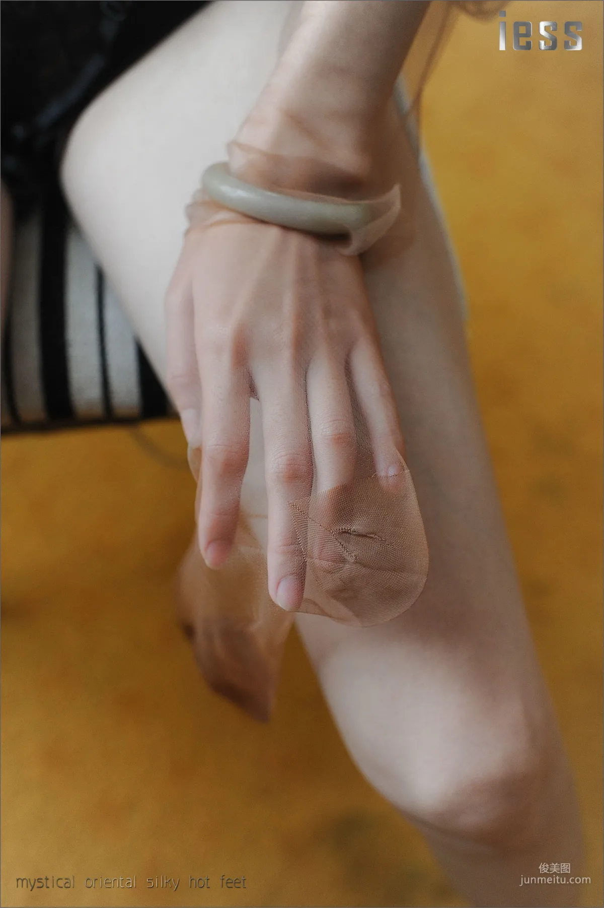 Silk Stockings Bento 027 Han Fei, ES8 Retro Non-Elastic Stockings Detail Show I [IESS] Photo Set photo 80