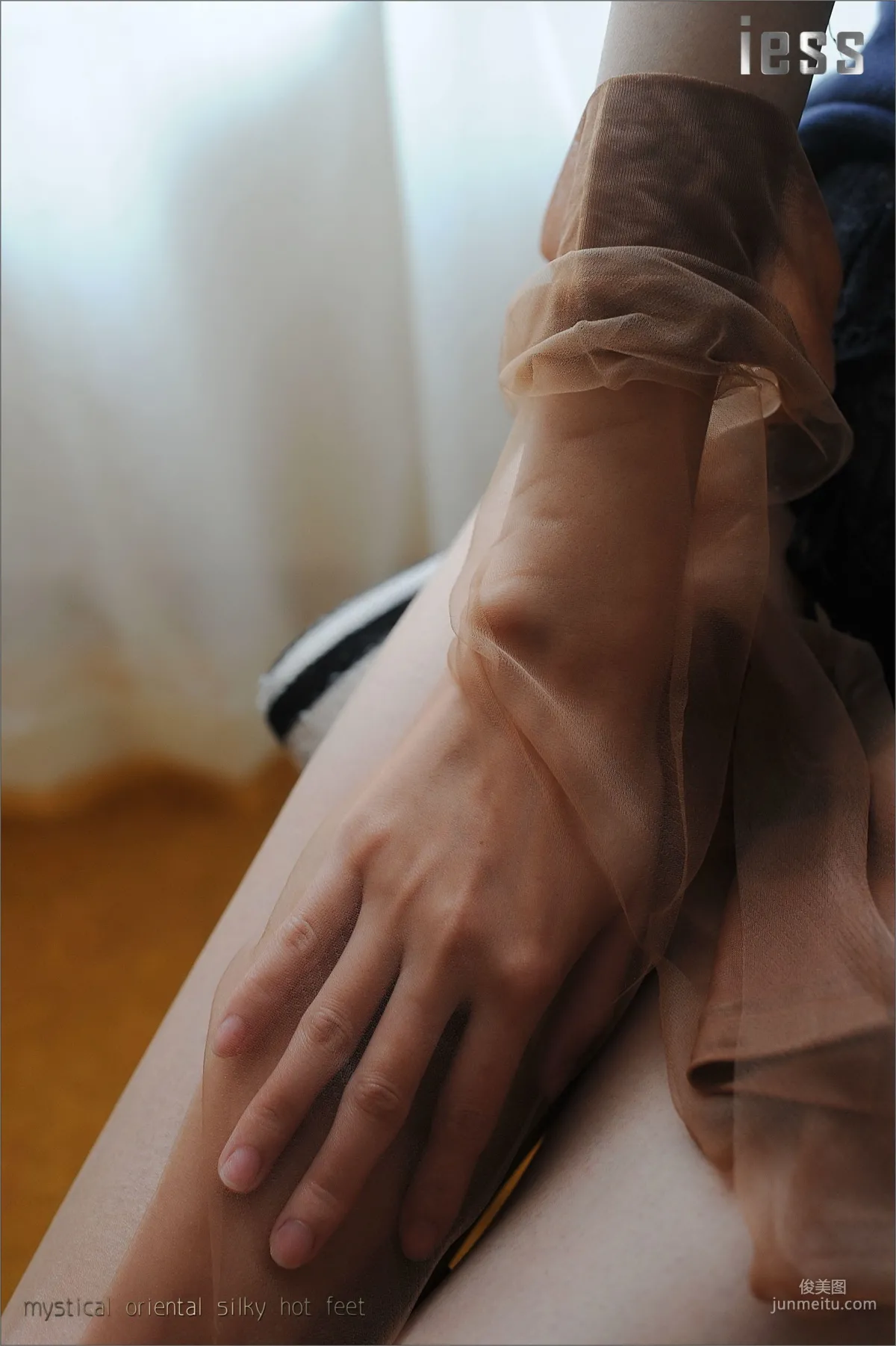Silk Stockings Bento 027 Han Fei, ES8 Retro Non-Elastic Stockings Detail Show I [IESS] Photo Set photo 89