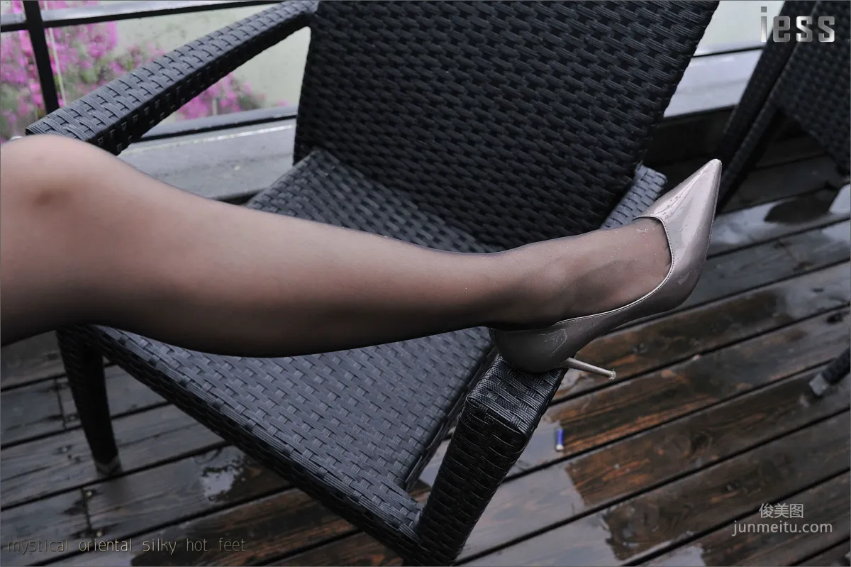 Silk Legs Bento 029 Xiao Xue "OL Uniform Black Stockings" [IESS] Photo Set photo 56