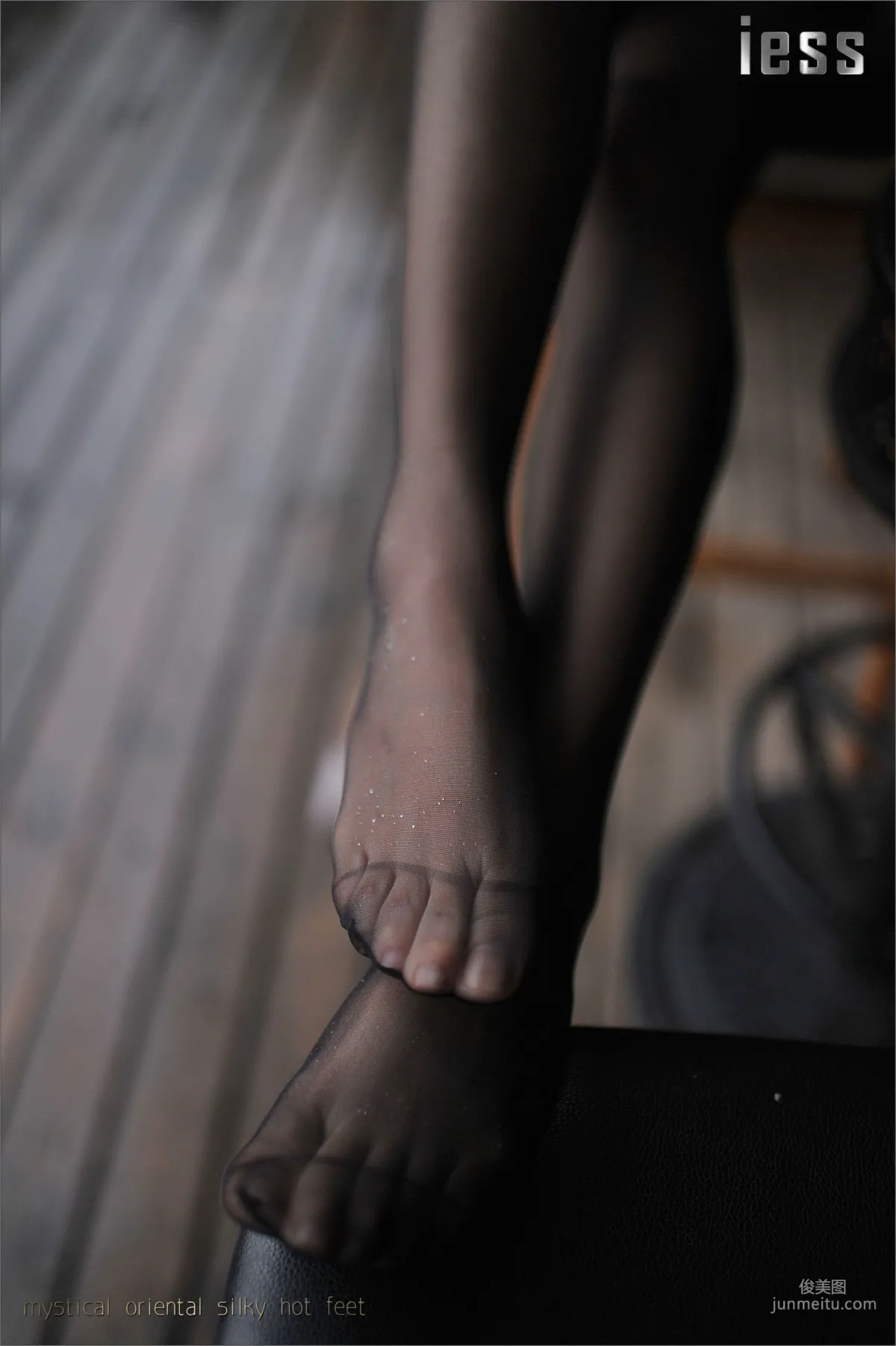 Silk Legs Bento 029 Xiao Xue "OL Uniform Black Stockings" [IESS] Photo Set photo 29