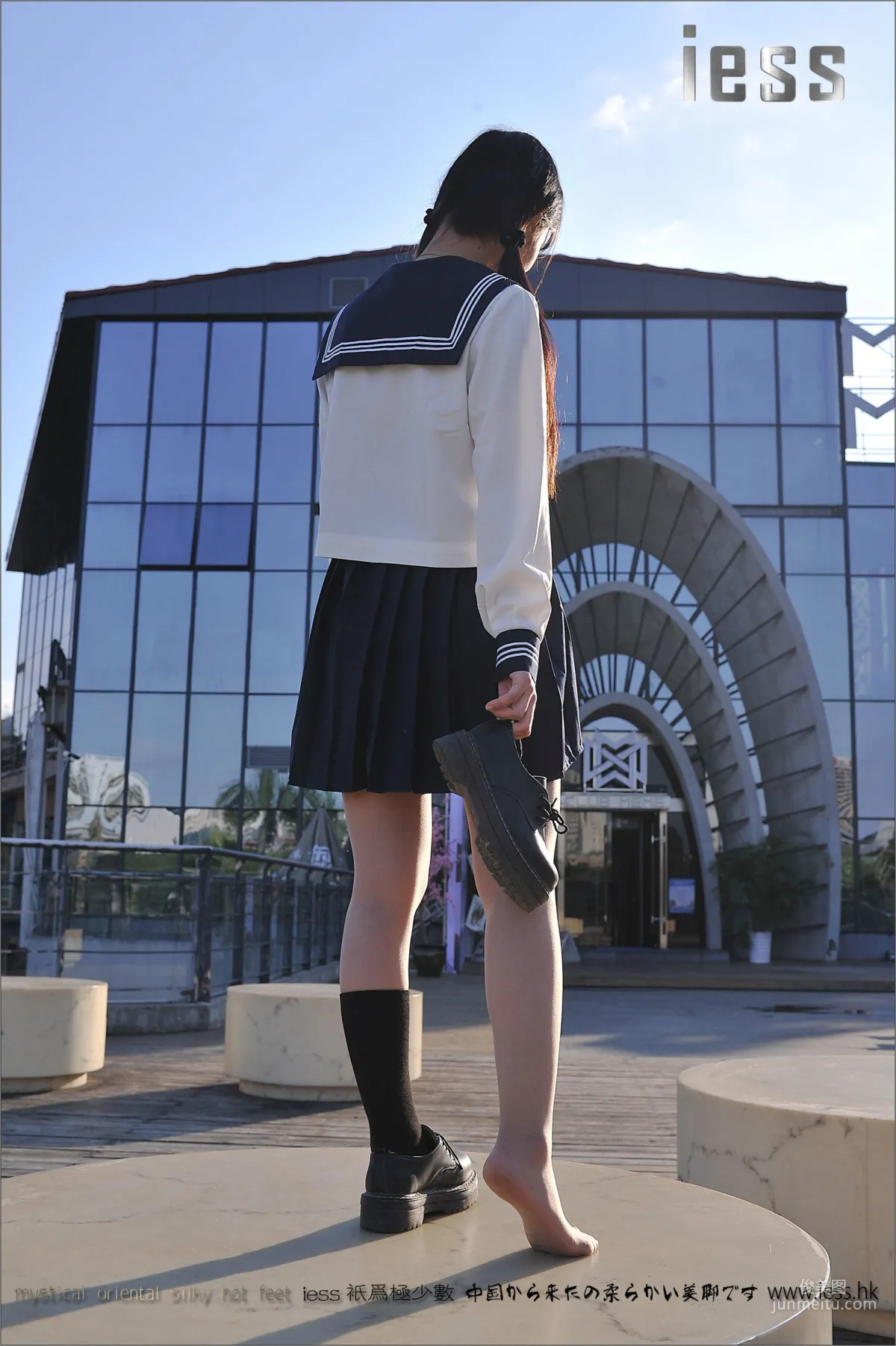 Silk Stockings Bento 041 Qi Qi, Uniform Series JK Excerpt Edition [IESS] Photo Set photo 51